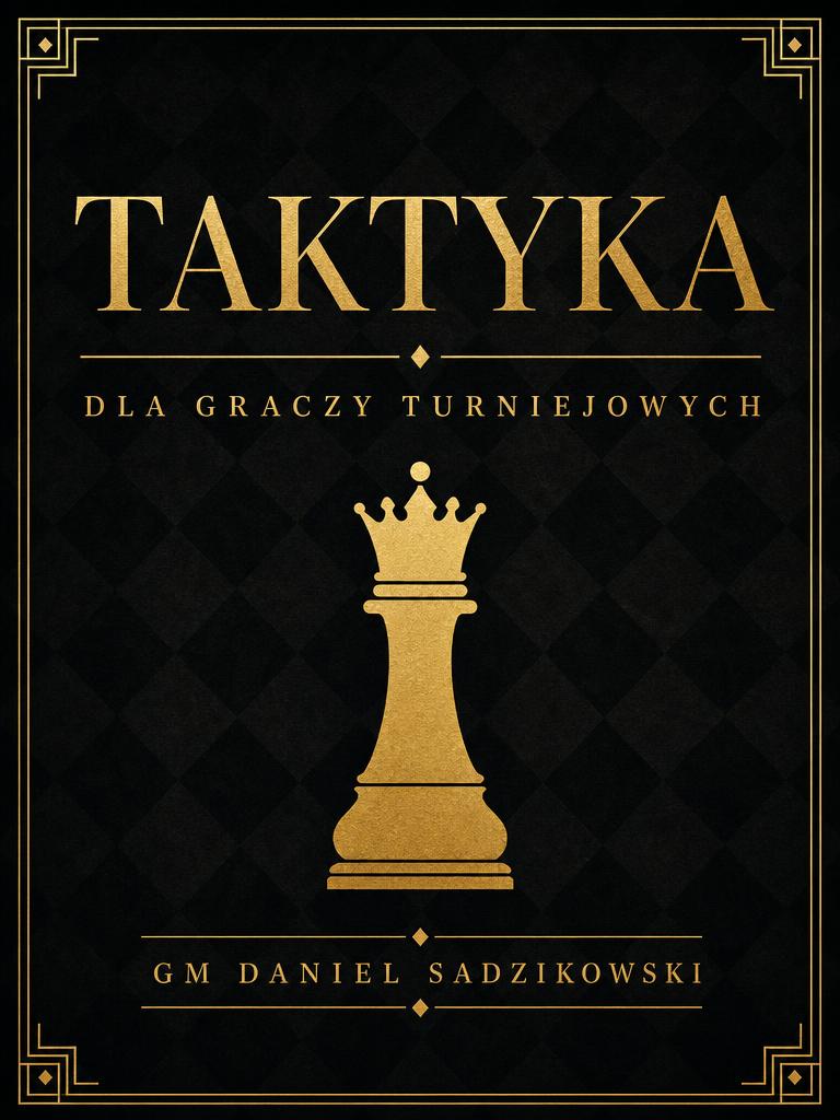 Okładka ebooka Taktyka — Dla graczy turniejowych — GM Daniel Sadzikowski